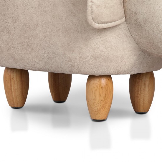 Artiss Kids Elephant Animal Stool - Beige Artiss Kids Elephant Animal Stool - Beige