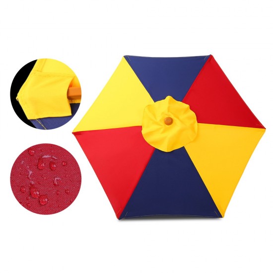 Keezi Kids Wooden Picnic Table Set with Umbrella Keezi Kids Wooden Picnic Table Set with Umbrella