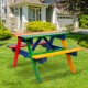 Keezi Kids Wooden Picnic Bench Set Keezi Kids Wooden Picnic Bench Set