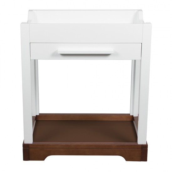 Sorrento Letto Change Centre - White Espresso Sorrento Letto Change Centre - White Espresso