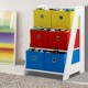 Removable Fabric Multi-bin Toy Box Removable Fabric Multi-bin Toy Box