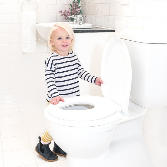 2-IN-1 Toilet Trainer - White 2-IN-1 Toilet Trainer - White