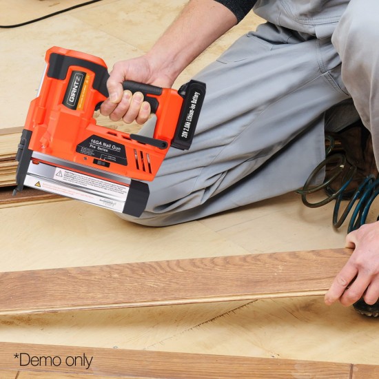 Giantz 2-in-1 Nail Gun with a Lithium Battery Giantz 2-in-1 Nail Gun with a Lithium Battery