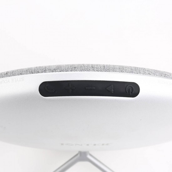 Jonter Desktop Wireless Bluetooth Speaker - Silver Jonter Desktop Wireless Bluetooth Speaker - Silver