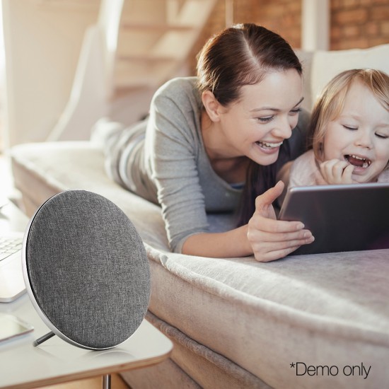 Jonter Desktop Wireless Bluetooth Speaker - Grey Jonter Desktop Wireless Bluetooth Speaker - Grey
