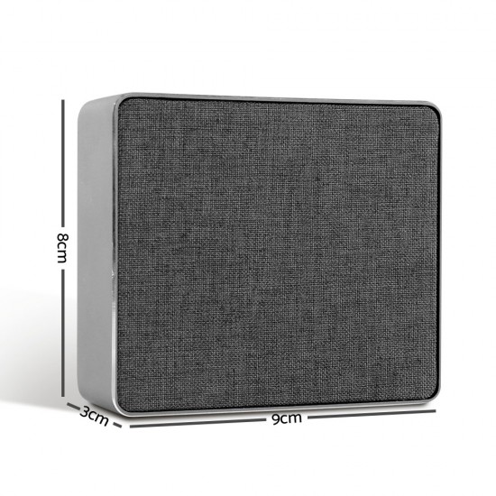 Jonter Mini Desktop Wireless Bluetooth Speaker - Grey Jonter Mini Desktop Wireless Bluetooth Speaker - Grey