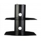 2 Shelf Wall Mount Bracket for DVD Receiver STB 2 Shelf Wall Mount Bracket for DVD Receiver STB
