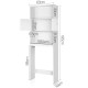 Artiss Bathroom Storage Cabinet - White Artiss Bathroom Storage Cabinet - White