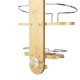 Artiss Bamboo Shower Caddy with Hanging Hook Artiss Bamboo Shower Caddy with Hanging Hook