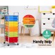 10 Drawer Kithchen Storage Trolley Cart Organizer Portable Rolling Cart Black 10 Drawer Kithchen Storage Trolley Cart Organizer Portable Rolling Cart Black