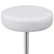 Artiss PU Leather Swivel Salon Stool - White Artiss PU Leather Swivel Salon Stool - White