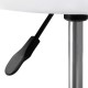 Artiss PU Leather Swivel Salon Stool - White Artiss PU Leather Swivel Salon Stool - White