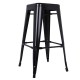 Artiss Set of 2 Metal Backless Stools - Black Artiss Set of 2 Metal Backless Stools - Black