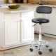 Artiss PU Leather Swivel Chair with Backrest - Black Artiss PU Leather Swivel Chair with Backrest - Black