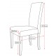2 x Premium Fabric Linen Palermo Dining Chairs High Back - Light Slate Grey 2 x Premium Fabric Linen Palermo Dining Chairs High Back - Light Slate Grey