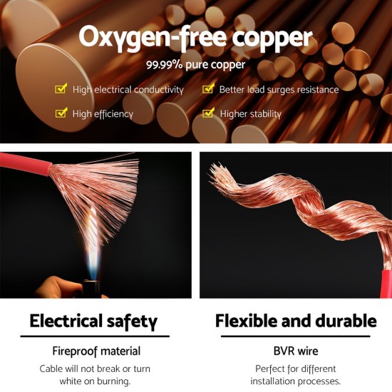 10M 6MM Twin Core Wire 2 Sheath Electrical Cable 10M 6MM Twin Core Wire 2 Sheath Electrical Cable