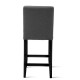 Artiss Set of 2 French Provincial Dining Chair - Charcoal Artiss Set of 2 French Provincial Dining Chair - Charcoal