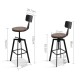 Artiss Rustic Industrial Metal Bar Stool Artiss Rustic Industrial Metal Bar Stool