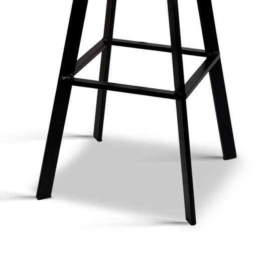 Artiss Rustic Industrial Metal Bar Stool Artiss Rustic Industrial Metal Bar Stool