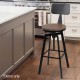 Artiss Rustic Industrial Metal Bar Stool Artiss Rustic Industrial Metal Bar Stool