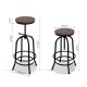 Artiss Rustic Industrial Round Bar Stool Artiss Rustic Industrial Round Bar Stool