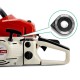 Giantz 62CC Commercial Petrol Chainsaw - Red & White Giantz 62CC Commercial Petrol Chainsaw - Red & White