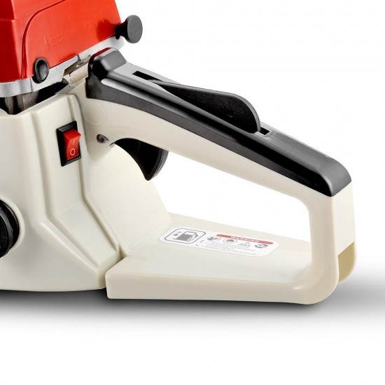 Giantz 62CC Commercial Petrol Chainsaw - Red & White Giantz 62CC Commercial Petrol Chainsaw - Red & White