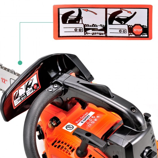 Giantz 25CC Commercial Petrol Chainsaw - Orange & Black Giantz 25CC Commercial Petrol Chainsaw - Orange & Black