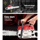 Giantz 58CC Commercial Petrol Chainsaw - Red & White Giantz 58CC Commercial Petrol Chainsaw - Red & White