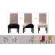 1pc Stretch Elastic Dining Room Washable Chair Cover Grey 1pc Stretch Elastic Dining Room Washable Chair Cover Grey
