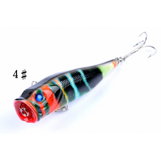 6X 9cm Popper Poppers Fishing Lure Lures Surface Tackle Fresh Saltwater