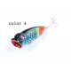 4X 6.5cm Popper Poppers Fishing Lure Lures Surface Tackle Saltwater