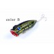 4X 6.5cm Popper Poppers Fishing Lure Lures Surface Tackle Saltwater