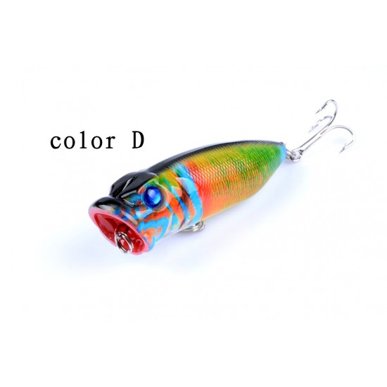 4X 6.5cm Popper Poppers Fishing Lure Lures Surface Tackle Saltwater