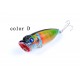 4X 6.5cm Popper Poppers Fishing Lure Lures Surface Tackle Saltwater