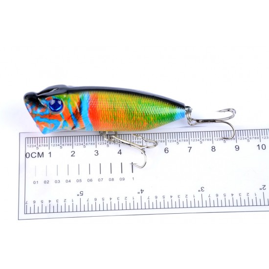 4X 6.5cm Popper Poppers Fishing Lure Lures Surface Tackle Saltwater