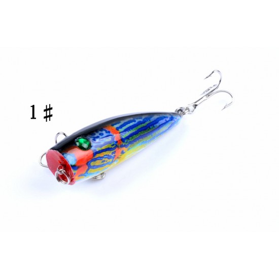 4X 6.8cm Popper Poppers Fishing Lure Lures Surface Tackle Saltwater