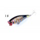 5X 7.5cm Popper Poppers Fishing Lure Lures Surface Tackle Fresh Saltwater