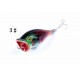 4X 6.5cm Popper Poppers Fishing Lure Lures Surface Tackle Fresh Saltwater