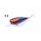 6X 6cm Popper Poppers Fishing Lure Lures Surface Tackle Fresh Saltwater