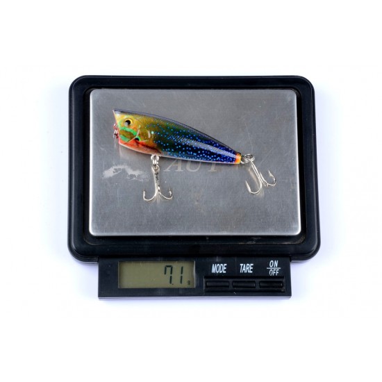 6X 6cm Popper Poppers Fishing Lure Lures Surface Tackle Fresh Saltwater