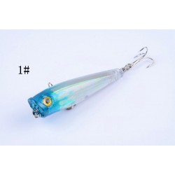 8X 6.5cm Popper Poppers Fishing Lure Lures Surface Tackle Fresh Saltwater