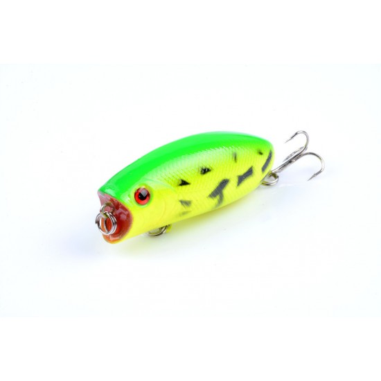 8X 6cm Popper Poppers Fishing Lure Lures Surface Tackle Fresh Saltwater