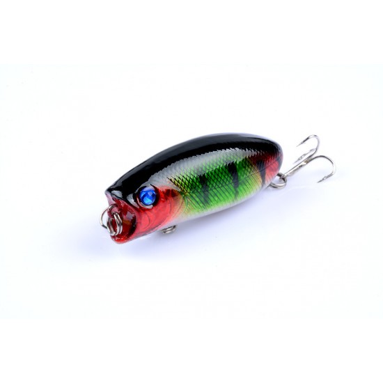 8X 6cm Popper Poppers Fishing Lure Lures Surface Tackle Fresh Saltwater