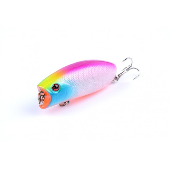 8X 6cm Popper Poppers Fishing Lure Lures Surface Tackle Fresh Saltwater