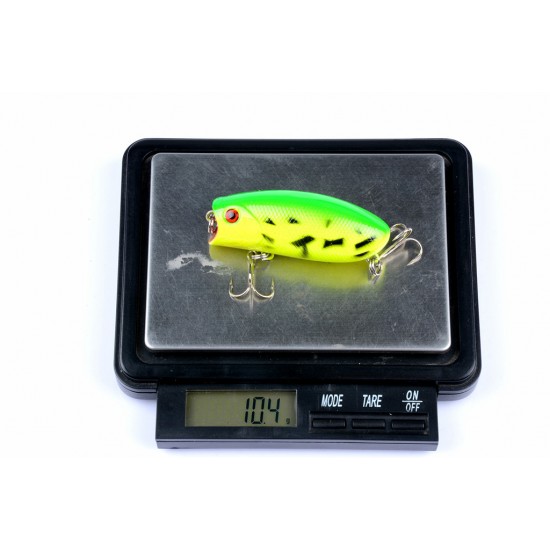 8X 6cm Popper Poppers Fishing Lure Lures Surface Tackle Fresh Saltwater