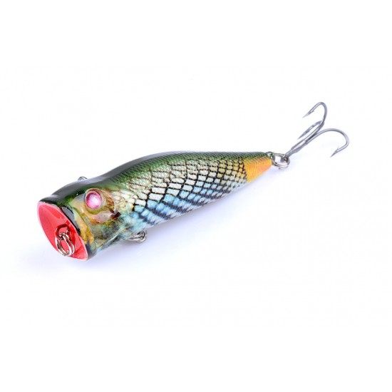 6X 7cm Popper Poppers Fishing Lure Lures Surface Tackle Fresh Saltwater 6X 7cm Popper Poppers Fishing Lure Lures Surface Tackle Fresh Saltwater