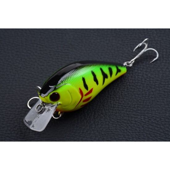 6x 8cm Popper Crank Bait Fishing Lure Lures Surface Tackle Saltwater