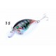 4x 7.5cm Popper Crank Bait Fishing Lure Lures Surface Tackle Saltwater