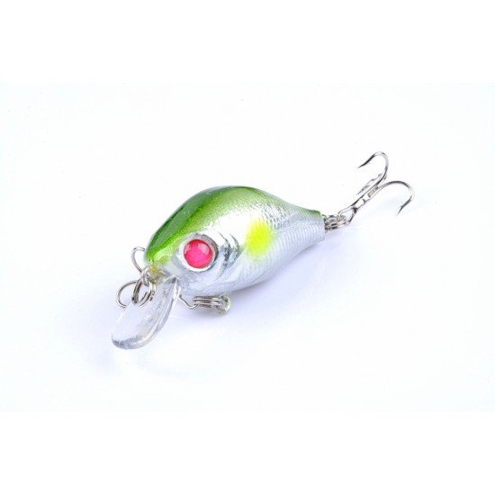 5x 5.5cm Popper Crank Bait Fishing Lure Lures Surface Tackle Saltwater